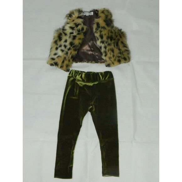 Bunny & Hare Girls Clothes Party Fur Sequins Velvet Japanese Designer 12M - Picture 6 of 12